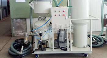 環(huán)保移動(dòng)式噴沙機(jī)加沙口漏氣如何解決？