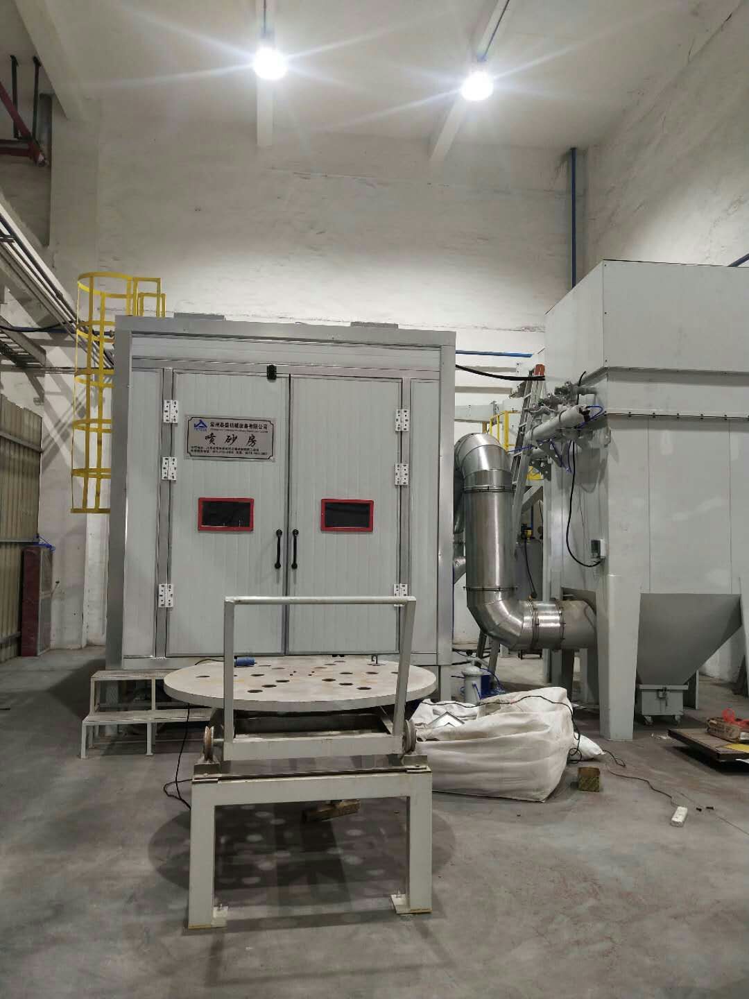 環(huán)保噴砂房哪家好？江蘇無錫找迪砂！環(huán)保無污染，符合環(huán)評(píng)！